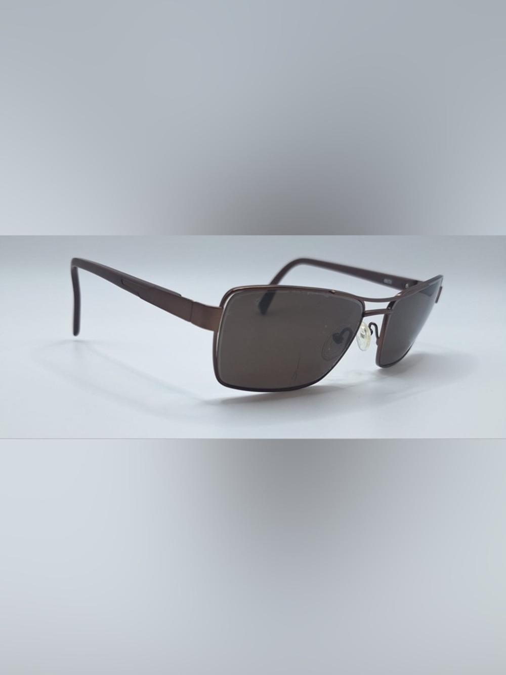 Aztec AZ1001 Brown Pilot Metal Sunglasses Frames Only